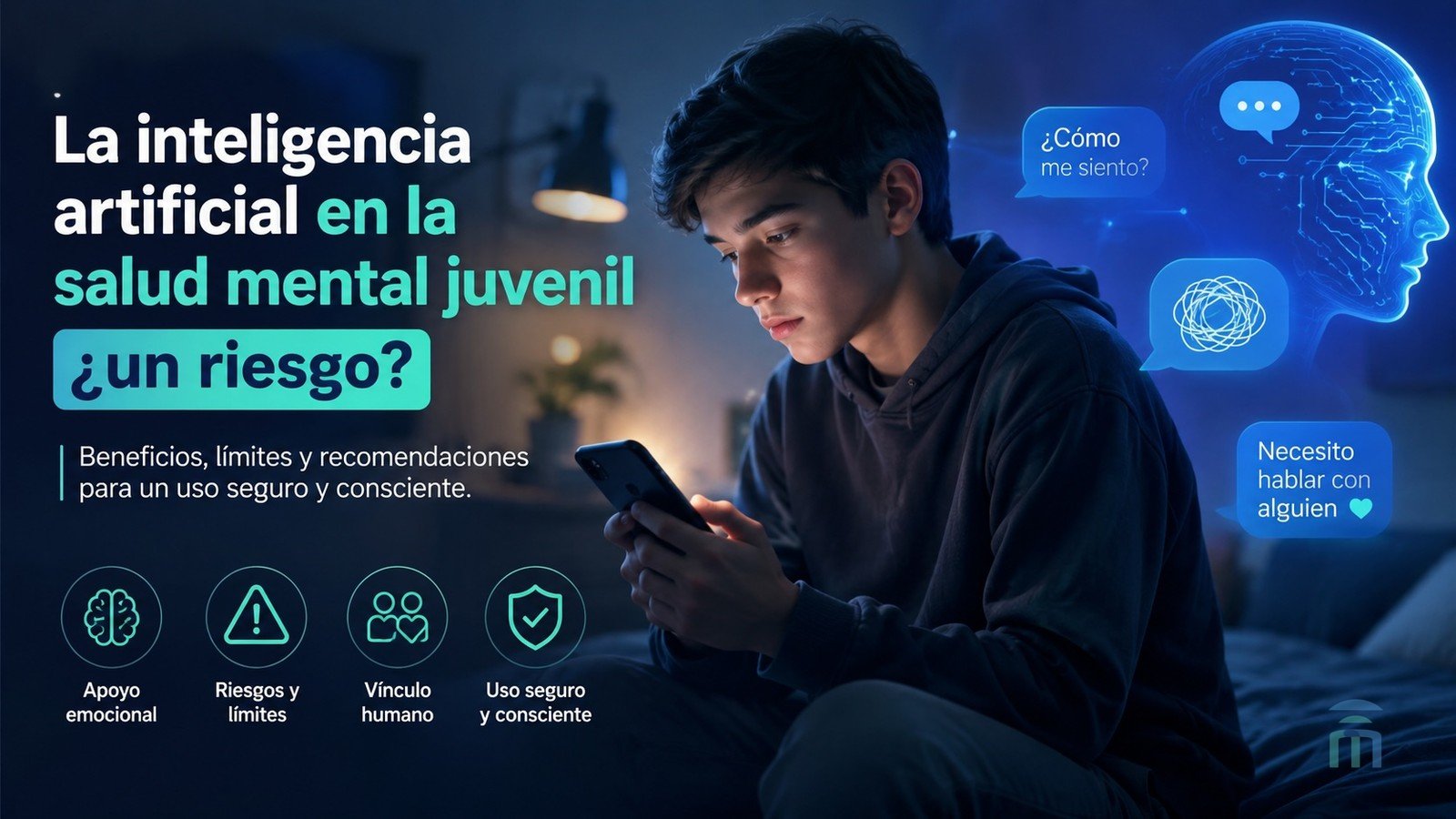 Inteligencia artificial y salud mental en adolescentes: ¿es un riesgo?